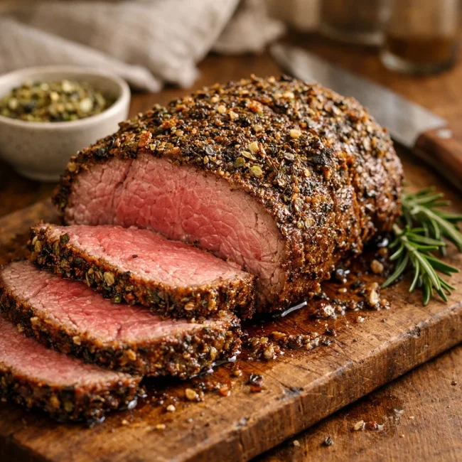 Tuscan Herb-Crusted Italian Beef