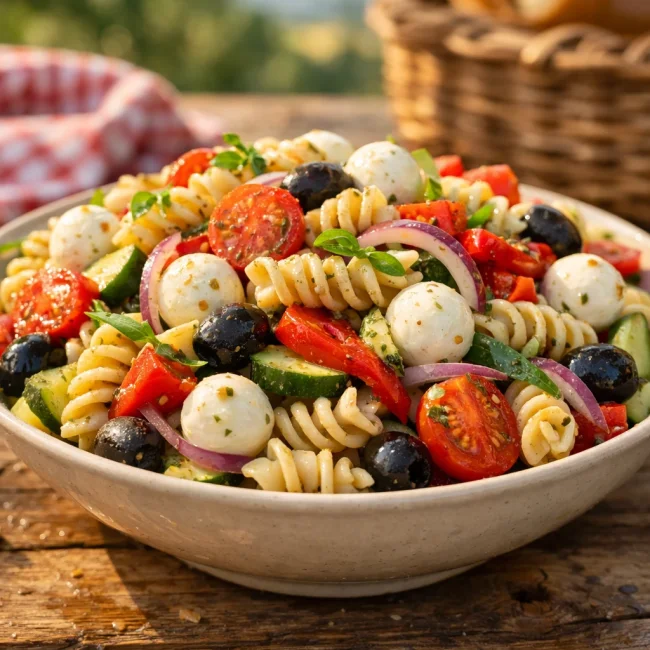 Tuscan Picnic Pasta Salad