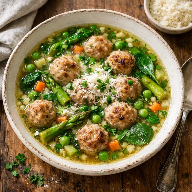 Tuscan Spring Wedding Soup