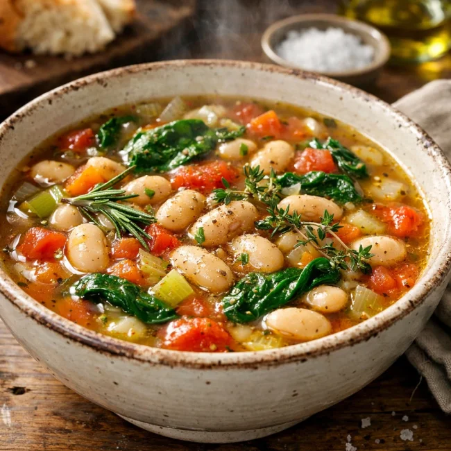 Tuscan White Bean Soup