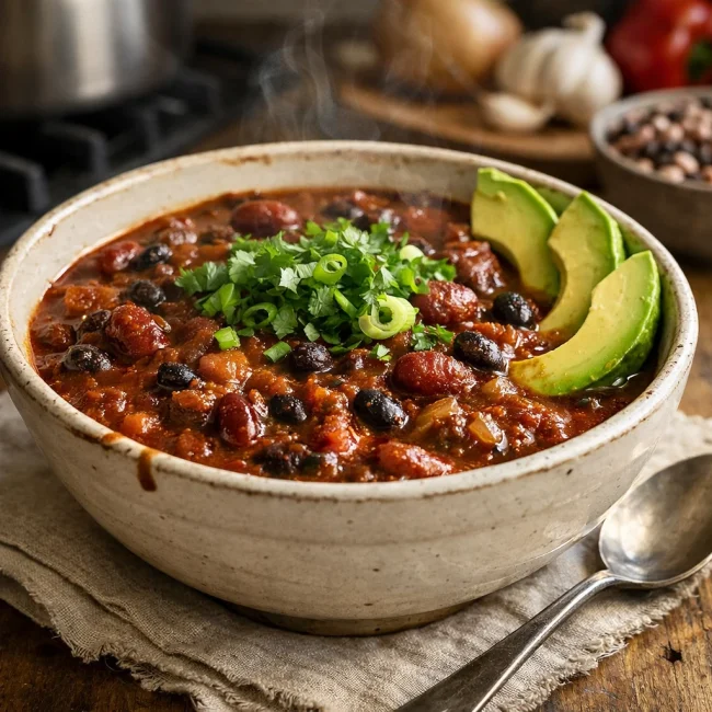 Two-Bean Chipotle Chili
