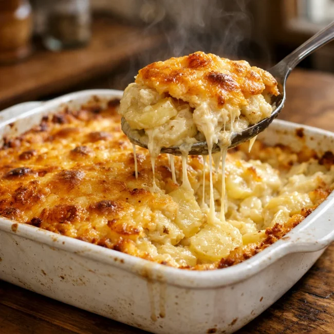 Ultimate Cheesy Potato Casserole
