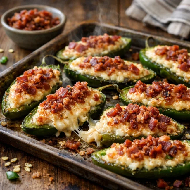 Ultimate Creamy Bacon Jalapeno Poppers