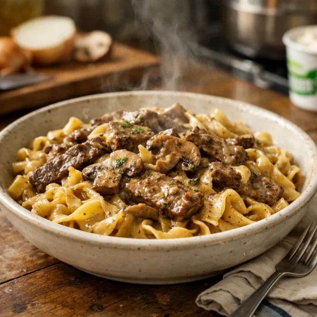Ultimate Easy Beef Stroganoff
