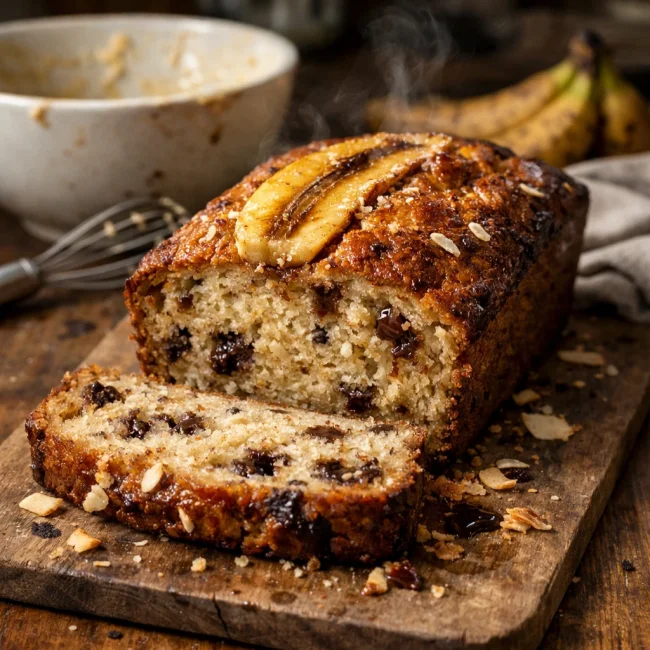 Ultimate Moist Banana Bread with a Twist