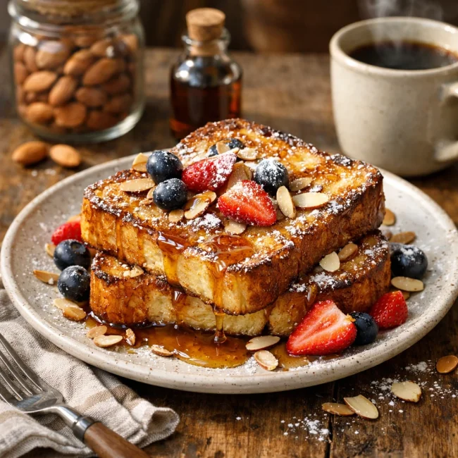 Vanilla Almond French Toast