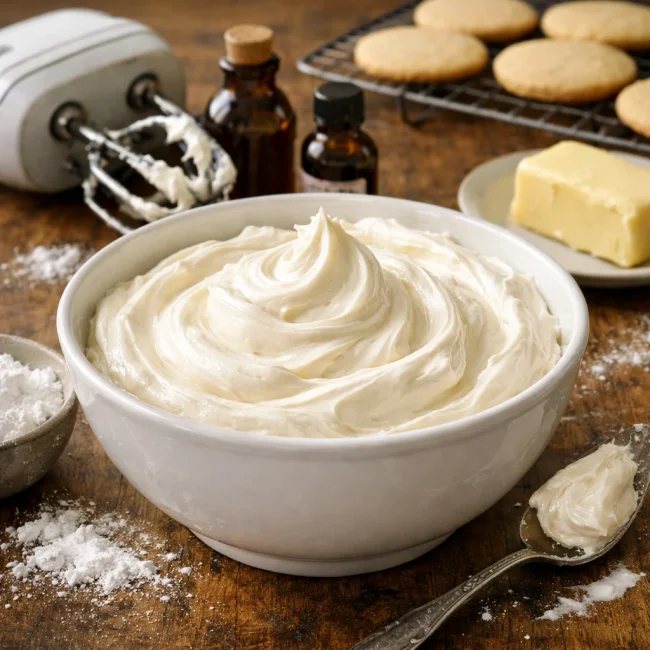Vanilla Almond Sugar Cookie Frosting