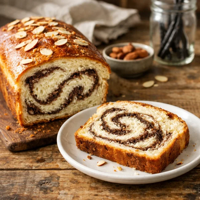 Vanilla Almond Swirl Bread