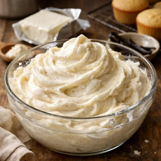 Vanilla Bean Cream Cheese Frosting