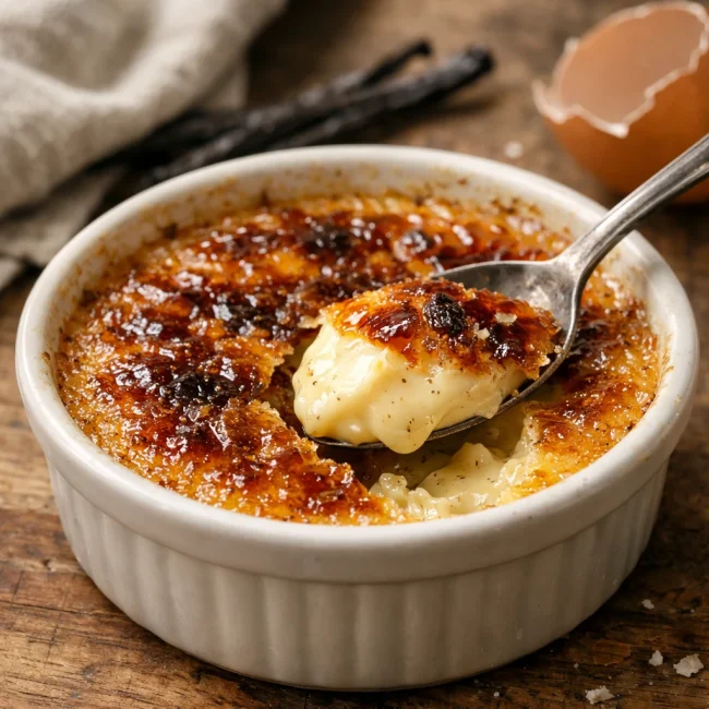Vanilla Bean Crème Brûlée