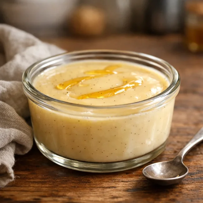 Vanilla Bean Honey Custard