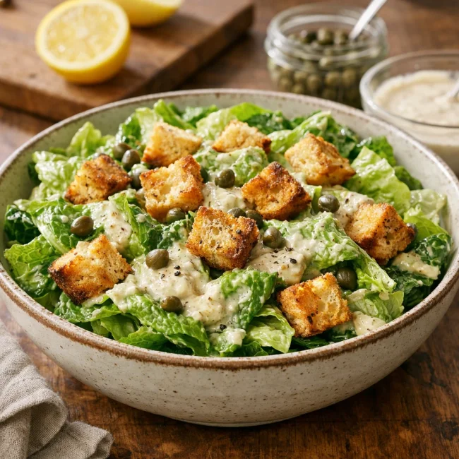 Vegan Caesar Salad