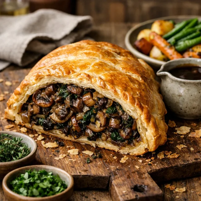 Vegan Mushroom Wellington