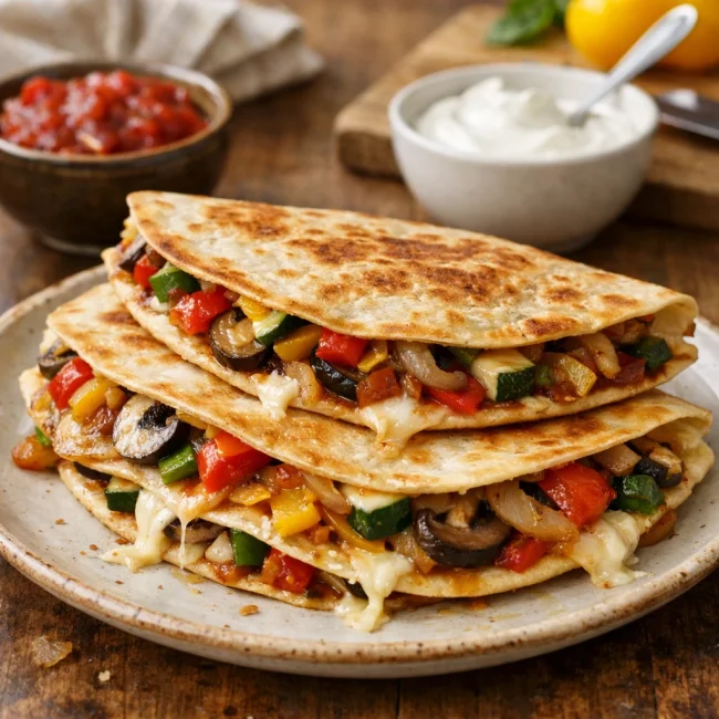 Vegetable Quesadillas