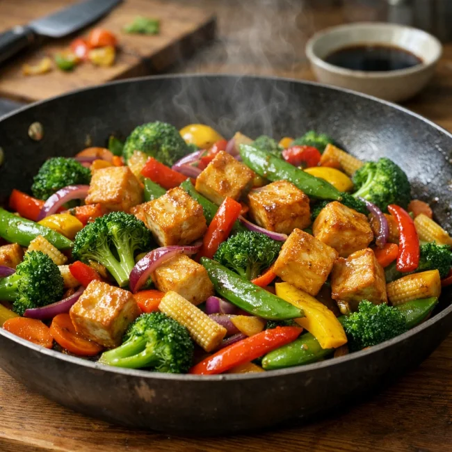Vegetable Stir-Fry with Tofu
