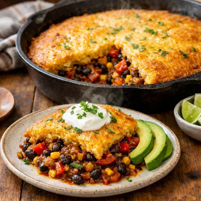 Vegetarian Tamale Pie