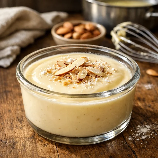 Velvet Almond Custard