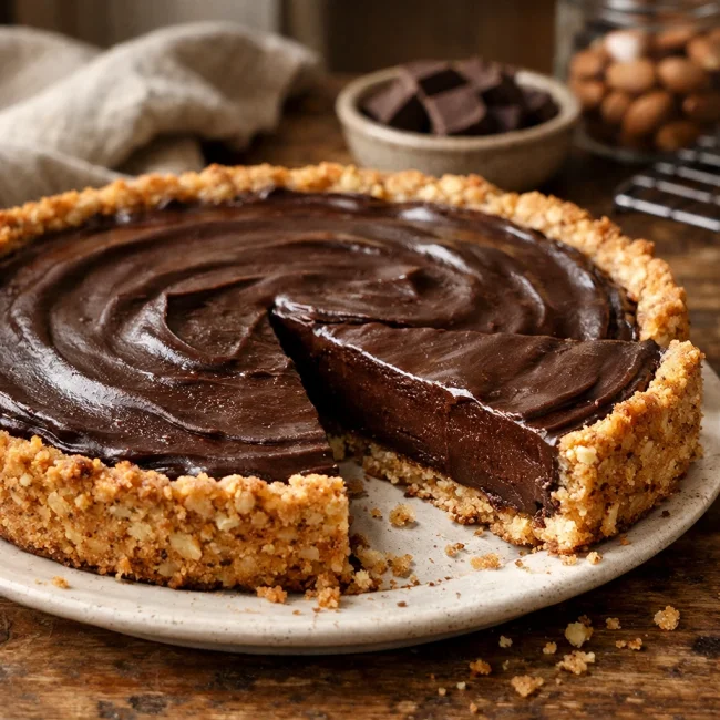 Velvet Dark Chocolate Pie