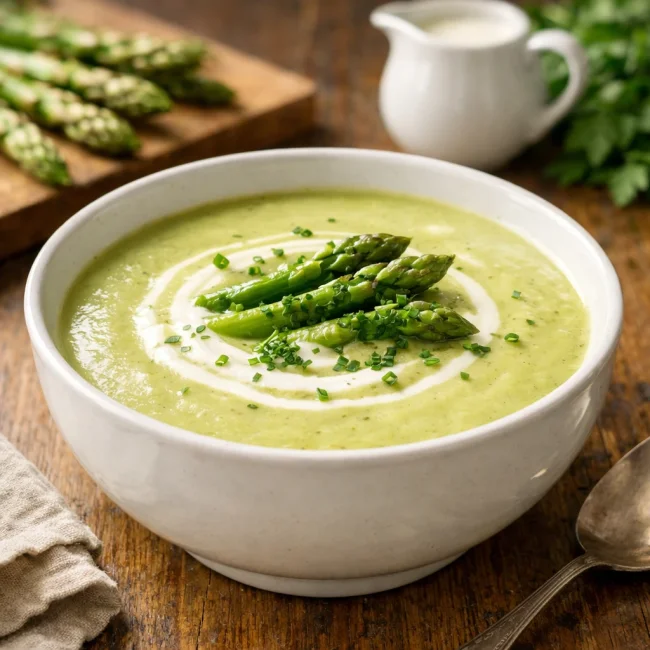 Velvety Asparagus Soup
