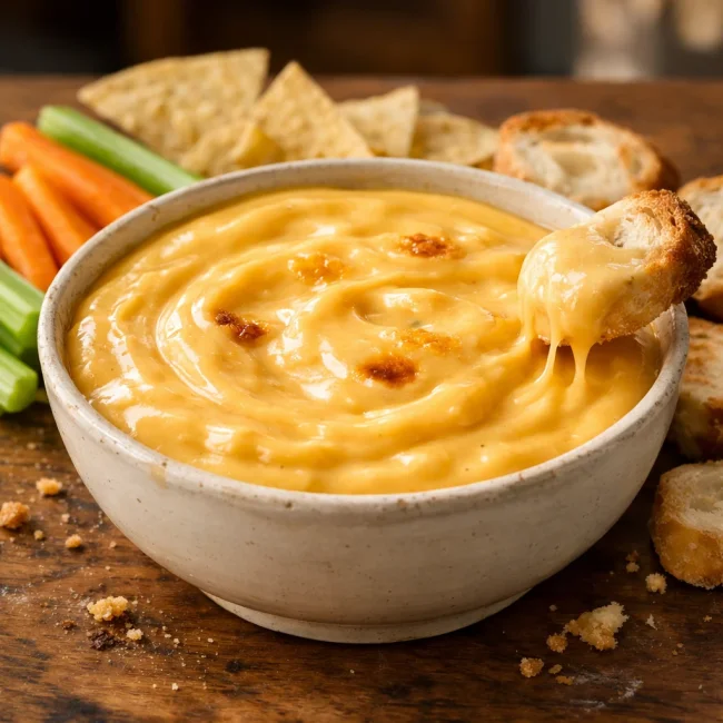 Velvety Cheese Dip