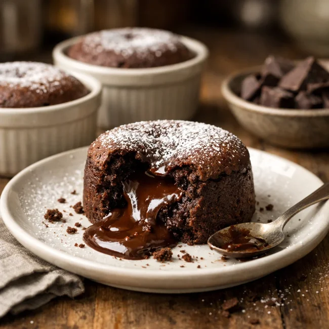 Velvety Chocolate Lava Cakes