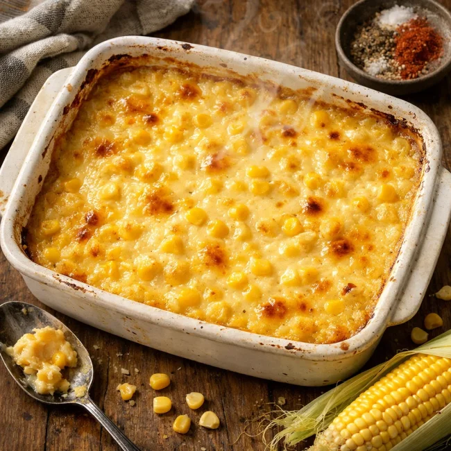 Velvety Corn Casserole