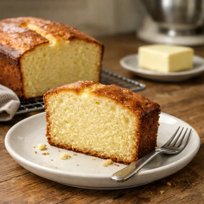 Velvety Cream Cheese Pound Cake