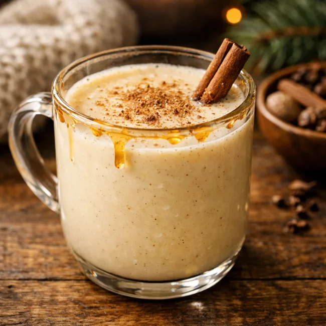 Velvety Maple Eggnog