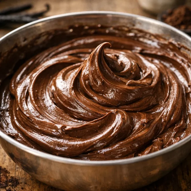 Velvety Mocha Chocolate Frosting