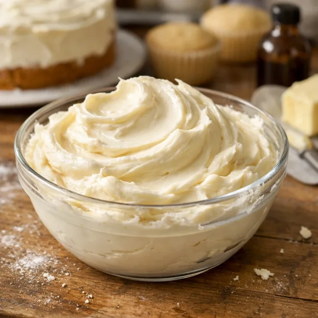 Velvety Vanilla Buttercream