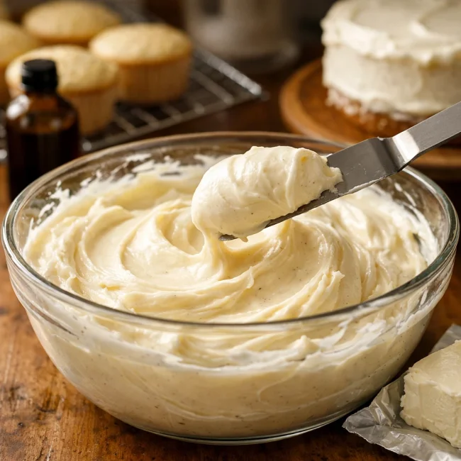 Velvety Vanilla Cream Cheese Frosting