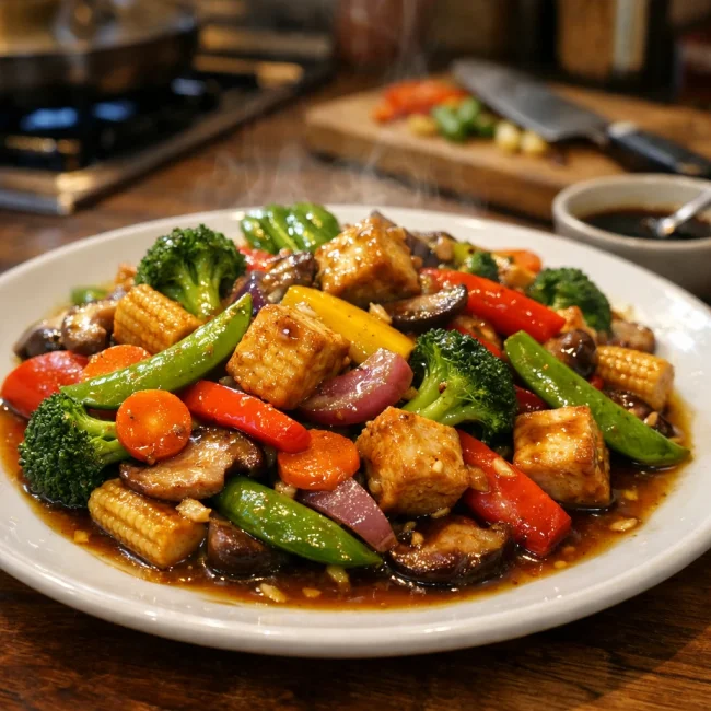 Victory Veggie Stir-Fry