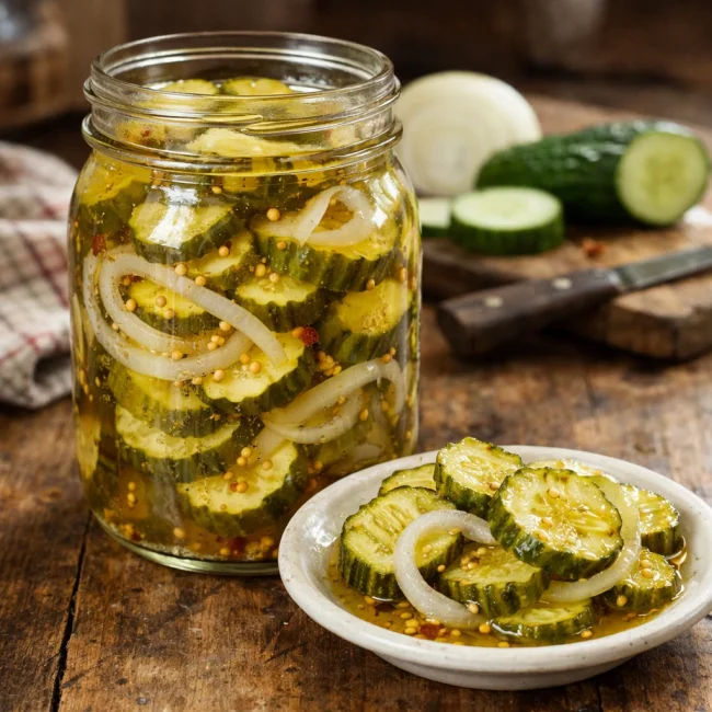 Vintage Bread-and-Butter Pickles