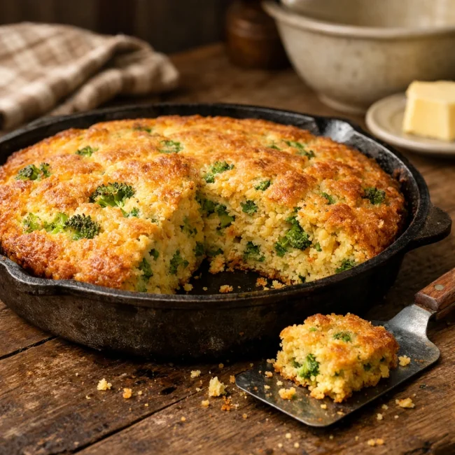 Vintage Broccoli Cornbread