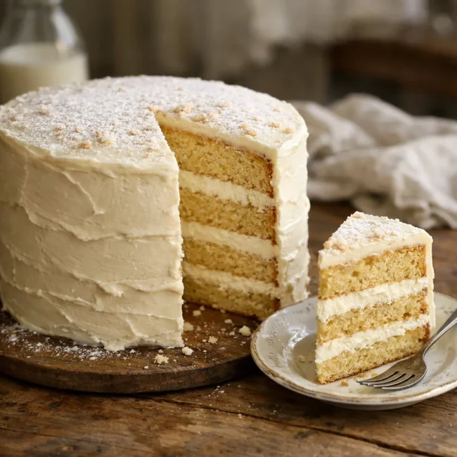 Vintage Cream Cake
