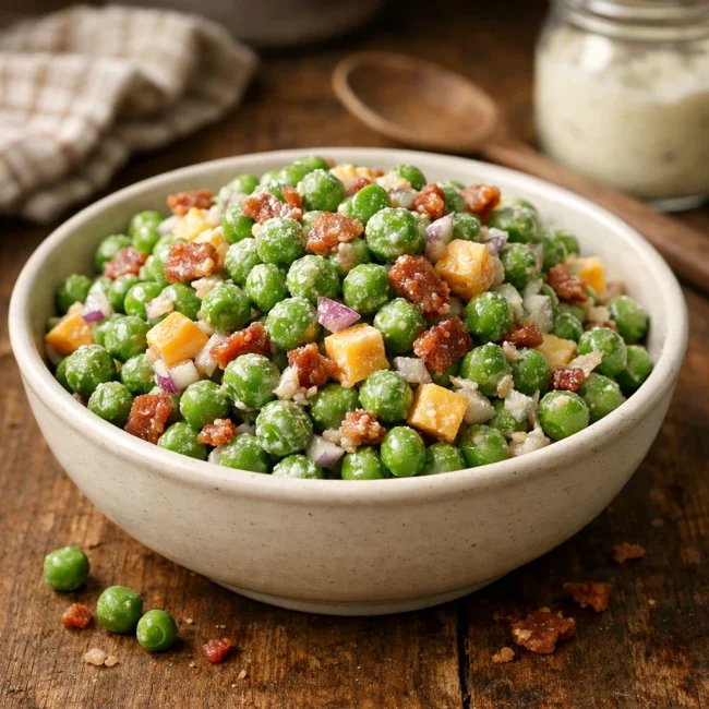 Vintage Green Pea Salad