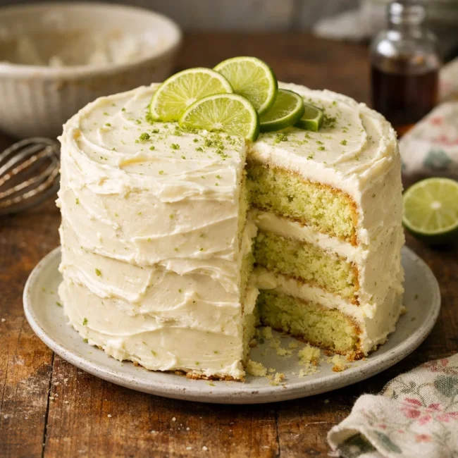 Vintage Key Lime Cake