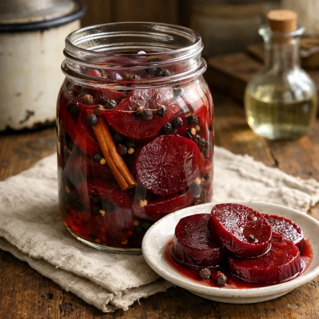 Vintage Spiced Pickled Beets