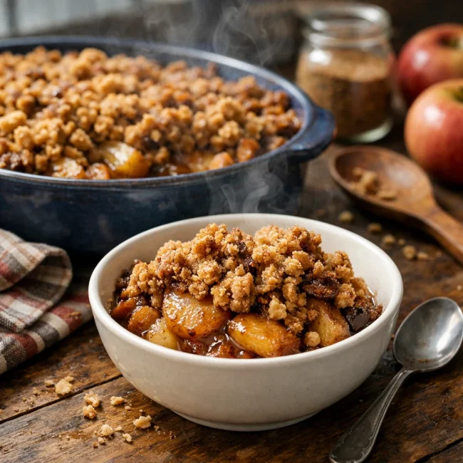 Warm Apple Crisp