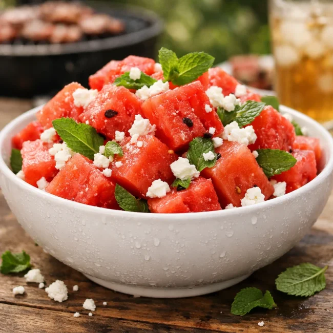 Watermelon Feta Salad