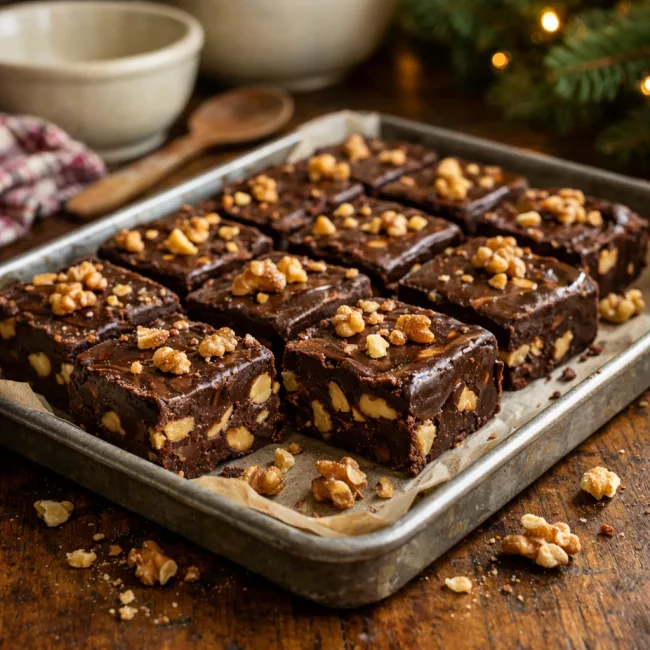 Whimsical Walnut Fantasy Fudge
