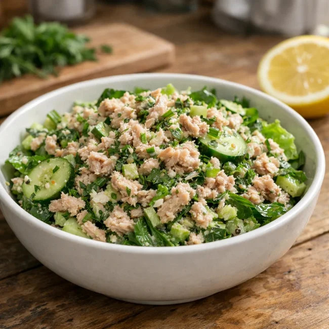Wholesome Herb-Infused Tuna Salad