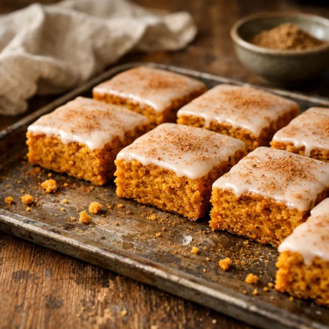 Wholesome Pumpkin Spice Bars