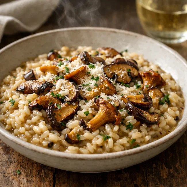 Wild Mushroom Risotto