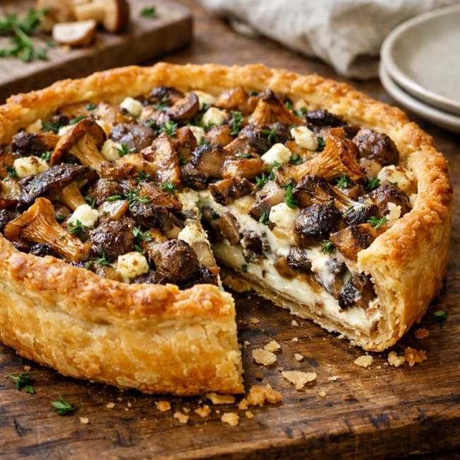 Wild Mushroom Tart