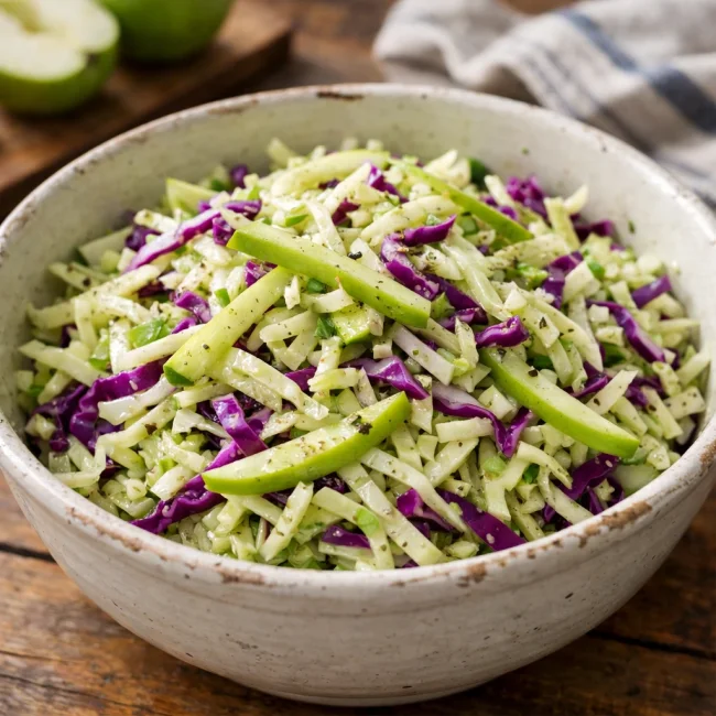 Zesty Apple Coleslaw