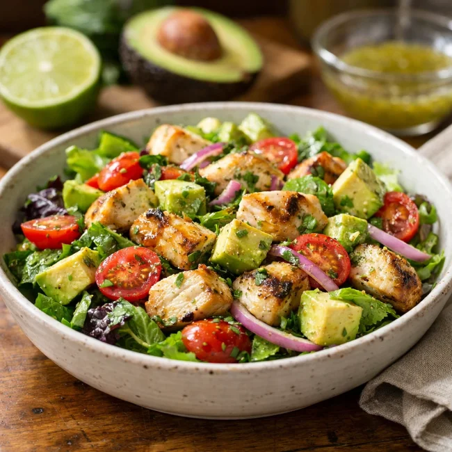 Zesty Avocado Chicken Salad