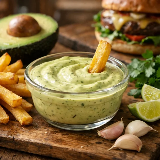 Zesty Avocado Fry Sauce