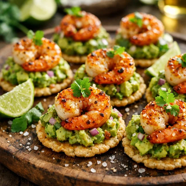 Zesty Avocado Lime Shrimp Bites