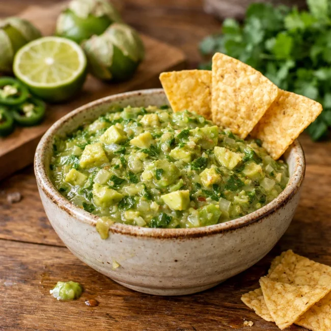 Zesty Avocado Salsa Verde
